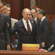 U.S. President Barack Obama, Russian President Vladimir Putin and Chinese President Xi Jinping attend a plenary session during the Asia Pacific Economic Cooperation (APEC) Summit in Beijing, November 11, 2014.